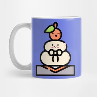 Cute Kawaii Kagami Mochi Mug